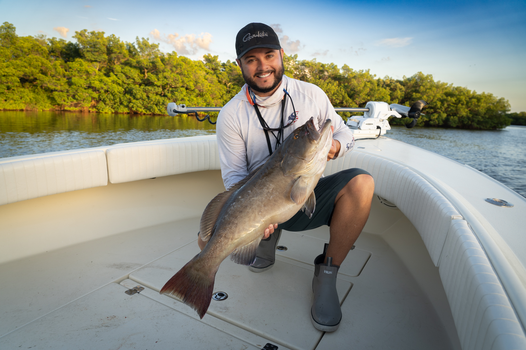 Tampa Bay grouper fishing
