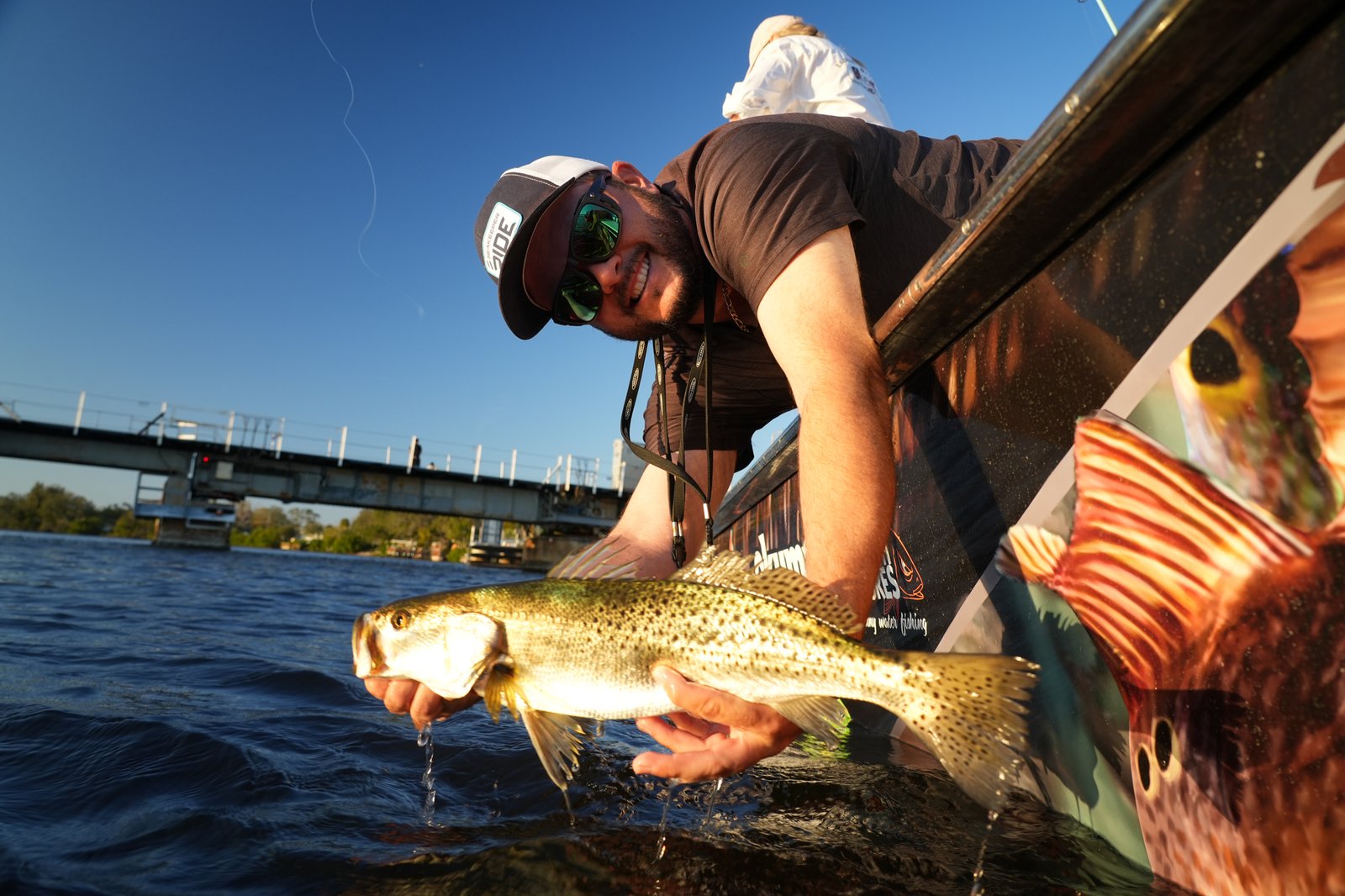 Speckled trout caught on lure