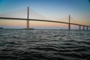 Tampa bay fishing spots - Skyway Bridge