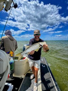 Phil with a Tampa Bay snook