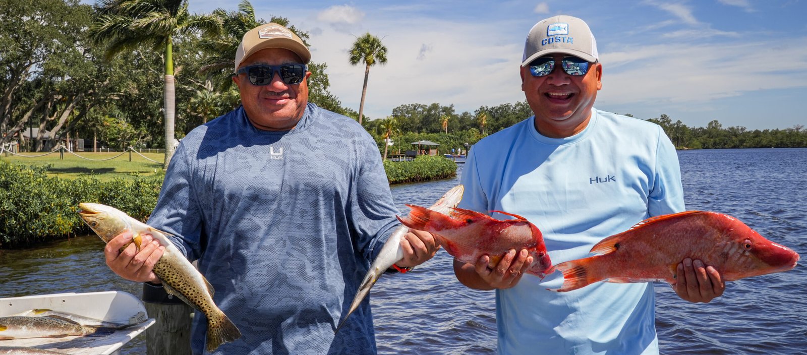 Dave with a hogfish