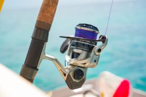 Okuma spinning reel for mahi
